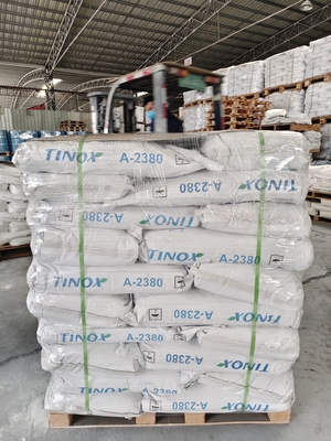 comprare TINOX Anatase Diossido di titanio Eccellente luminosità e bianchezza Pigmento A-2380 online manufacture