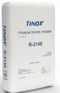 Formula chimica TiO2 ossido di titanio non pericoloso R-2140 per applicazioni multiple