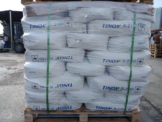 Un buon prezzo. TINOX R-2160 Titanium Dioxide Rutile for Waterborne and Solvent Borne Paint Systems with Excellent Dispersibility in Paints & Coatings and Printing Inks in linea