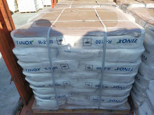 Un buon prezzo. TINOX R-2180 Sulphate Process Titanium Dioxide 20MT/20GP in linea