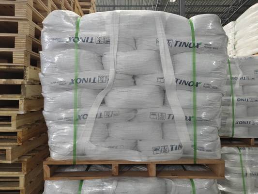 Un buon prezzo. TINOX TPW-818 High-Performance Hybrid Titanium Dioxide Rutile Pigment for Plastic Applications in 25kg/bag in linea